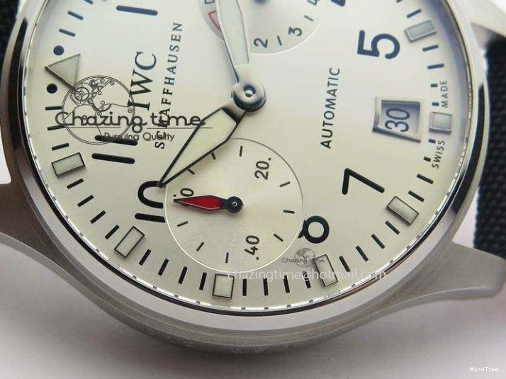 MIROTIME 0215 Big Pilot Real PR IW500432 DFB Limited Edition ZF 1:1 Best Edition On Black Nylon Strap A Fashionable 7276